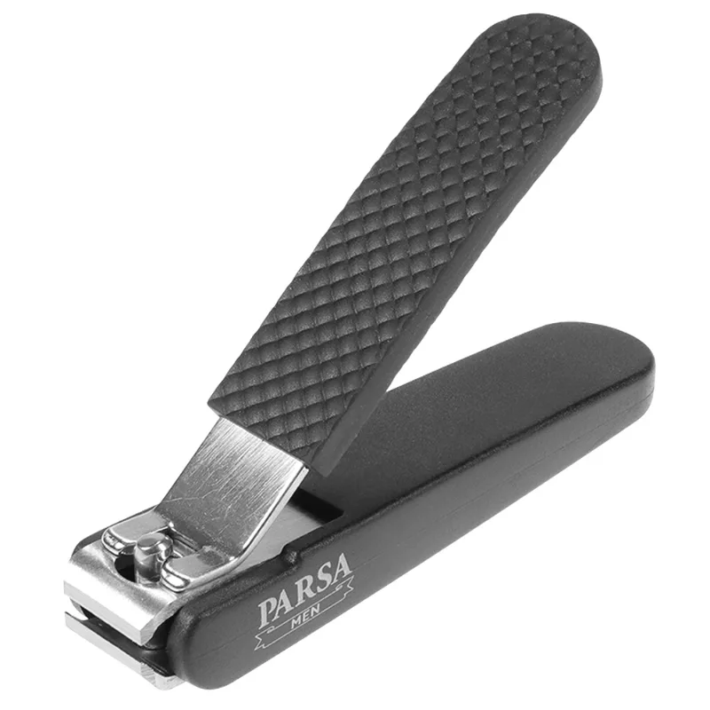 Parsa Men Nail Clippers - Νυχοκόπτης Μεγάλος Μαύρος (1) Parsa Men Nail Clippers - Νυχοκόπτης Μεγάλος Μαύρος