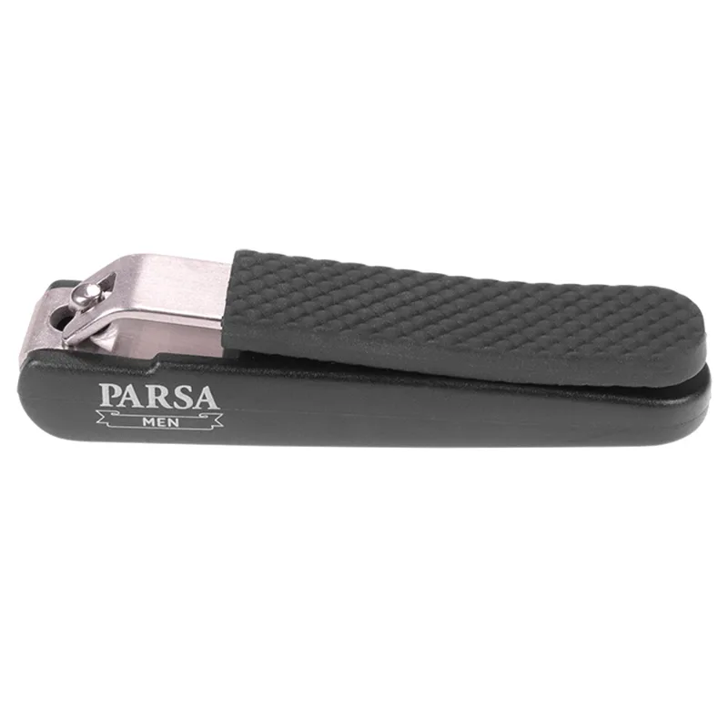 Parsa Men Nail Clippers - Νυχοκόπτης Μεγάλος Μαύρος (2) Parsa Men Nail Clippers - Νυχοκόπτης Μεγάλος Μαύρος