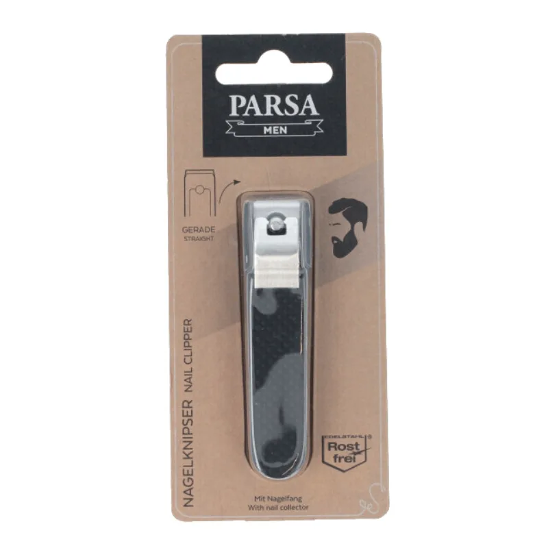 Parsa Men Nail Clippers - Νυχοκόπτης Μεγάλος Μαύρος (3) Parsa Men Nail Clippers - Νυχοκόπτης Μεγάλος Μαύρος