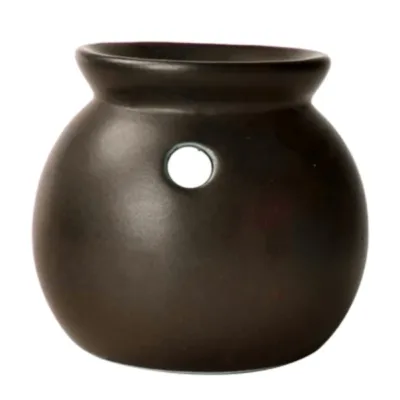 Yuanp Lamp Κεραμική Συσκευή για Καύση Αιθερίων & Αρωματικών Ελαίων 6 x 6cm Καφέ