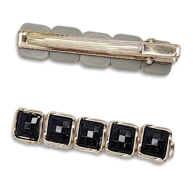 Hair Utopia Clip Μανταλάκι Μαλλιών Μαύρο Χρυσό 2τμχ Hair Utopia Clip Μανταλάκι Μαλλιών Μαύρο Χρυσό 2τμχ