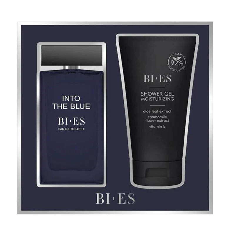 Bi-Es Into The Bue Set for Men - Άρωμα EDT 90ml & Shower Gel 150ml