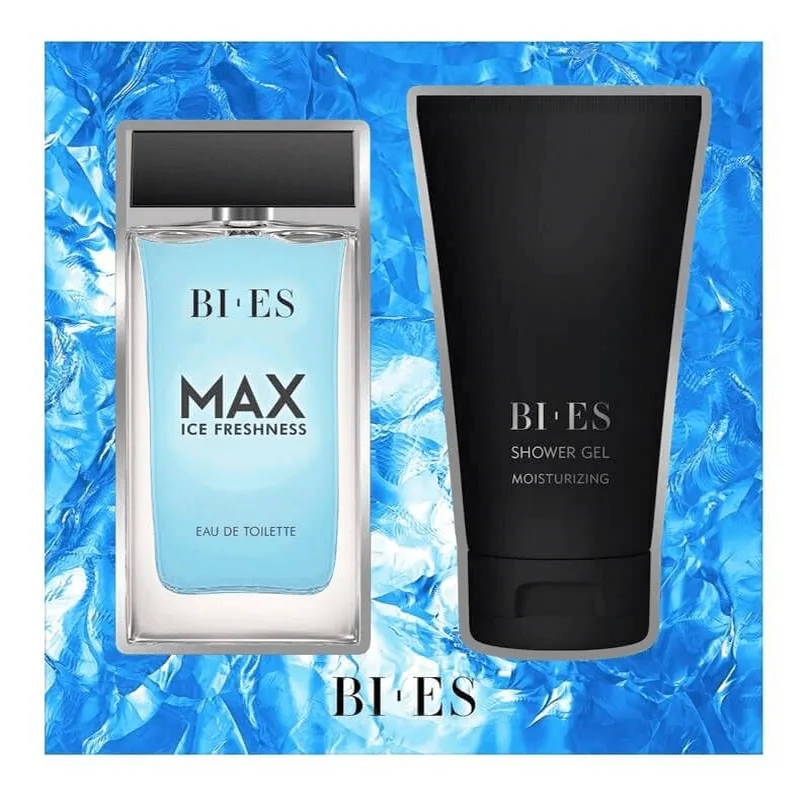 Bi-Es Max Ice Freshness Set for Men - Άρωμα EDT 90ml & Shower Gel 150ml