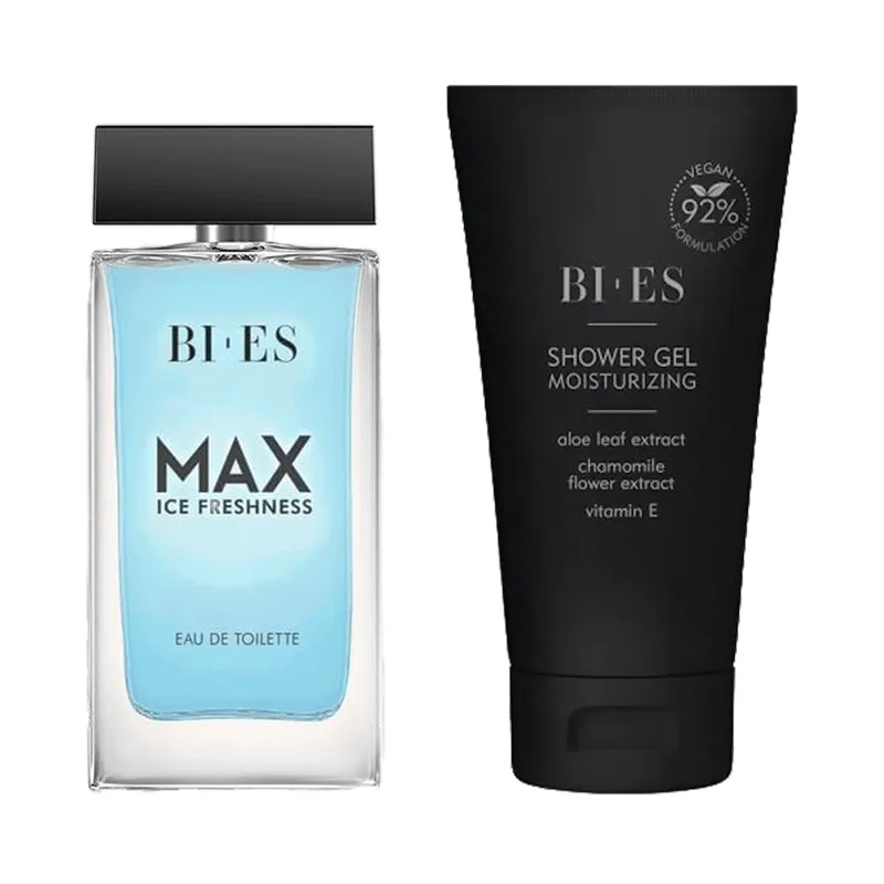 Bi-Es Max Ice Freshness Set for Men - Άρωμα EDT 90ml & Shower Gel 150ml Bi-Es Max Ice Freshness Set for Men - Άρωμα EDT 90ml & Shower Gel 150ml