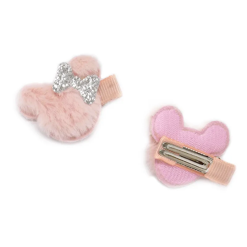 Hair Utopia Clips Μανταλάκια Μαλλιών Furry Mouse 2pcs Ροζ Hair Utopia Clips Μανταλάκια Μαλλιών Furry Mouse 2pcs Ροζ