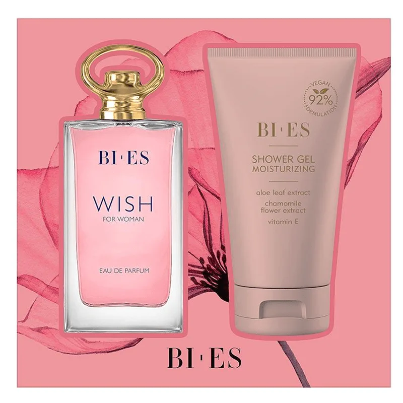 Bi-Es Wish Gift Set for Women - Άρωμα EDP 90ml & Shower Gel 150ml