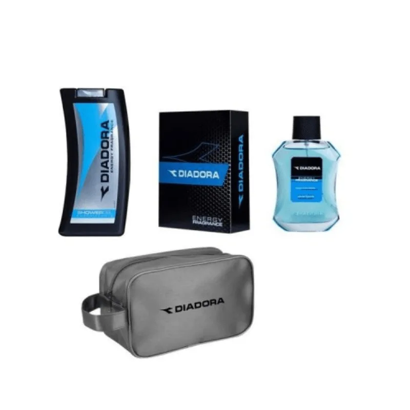 Diadora Blue Energy Σετ - EDT 100ml, Shower Gel 250ml & Cosmetic Bag Diadora Blue Energy Σετ - EDT 100ml, Shower Gel 250ml & Cosmetic Bag