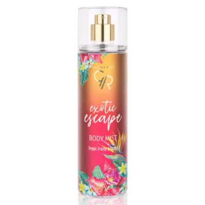 Golden Rose Exotic Escape Body Mist Spray Fruity & Floral 200ml