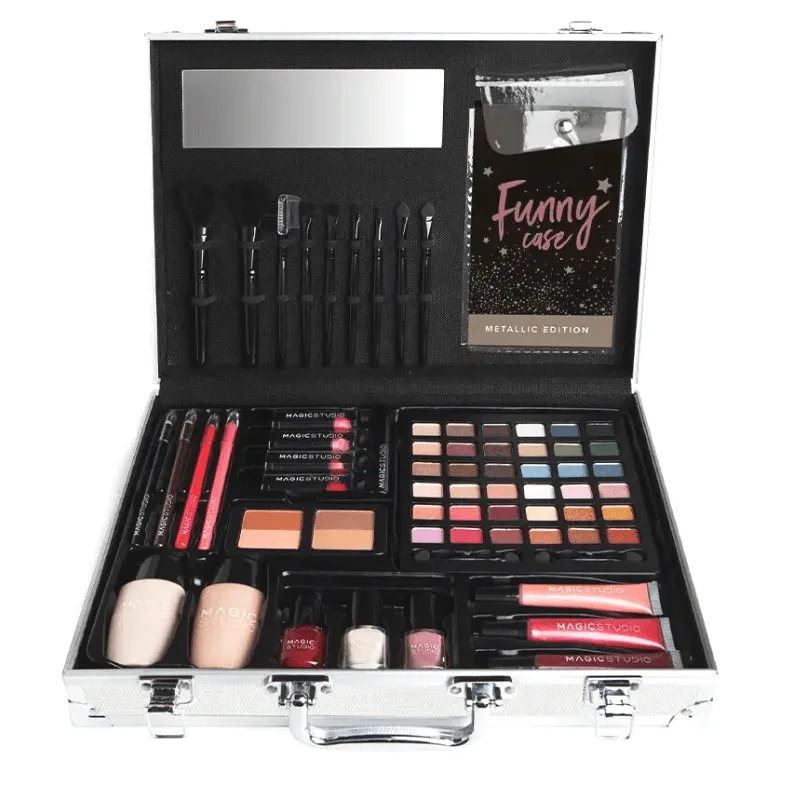 IDC Color Funny Metal Case - Bαλιτσάκι μακιγιάζ 35 x 27,50 x 7,5cm