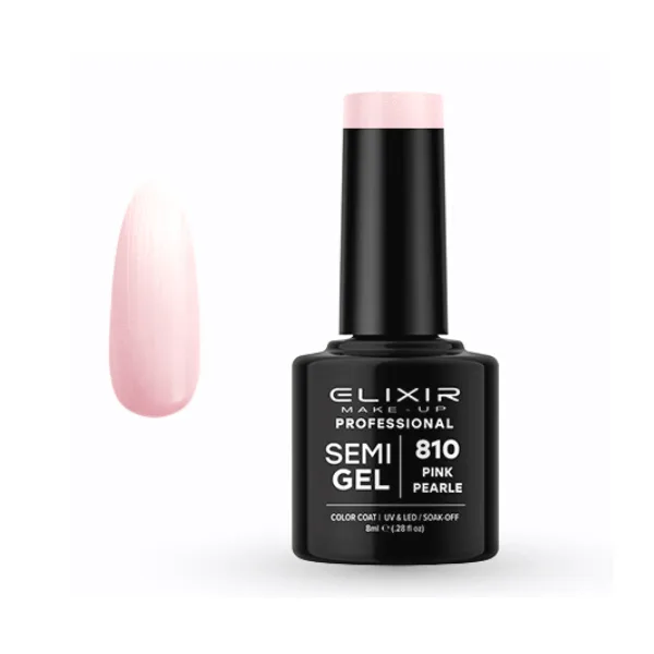 810 Pink Pearle Απαλό Ροζ με Διακριτικό Γκλίτερ