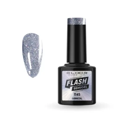 1145 Gunmetal Μολυβί Ασημί 8ml