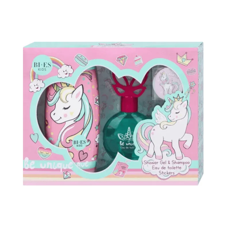 Bi-Es KID Be Unique Σετ Δώρου Για Κορίτσια με EDT Άρωμα 50ml & Αφρόλουτρο 250ml