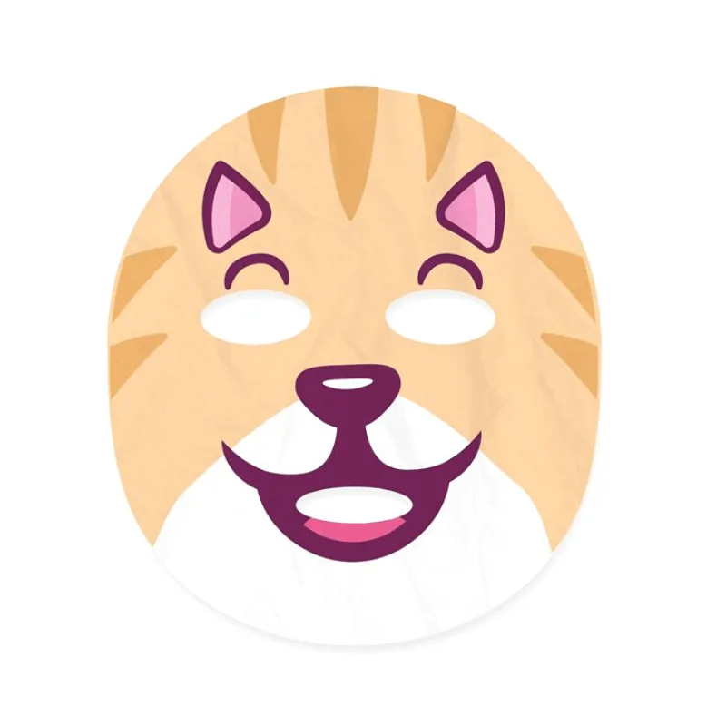 Martinelia Yummy Kitten Hydrating Mask 25gr - Παιδική Μασκά Ομορφίας Πανί Με Σχέδιο Ηλικίες 8 με 12