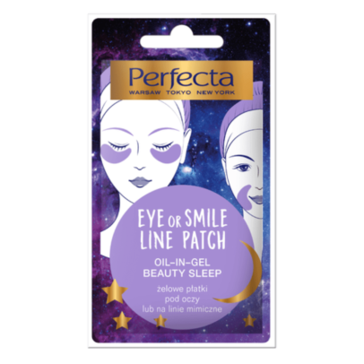 Perfecta Eye or Smile Patches Oil in Gel Beauty Sleep - Επιθέματα Τζελ για τα Μάτια και Χαμόγελο 2.5gr