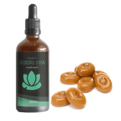 Sueño Spa Moisturizing Massage Body Oil Λάδι Σώματος Καραμέλα Βουτύρου 100ml