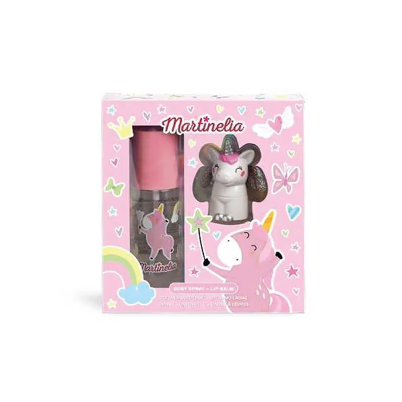 litr24185 Martinelia Unicorn Sweet Dreams Set Body mist 85ml & Lip balm 2,8g Διάφορα Χρώματα