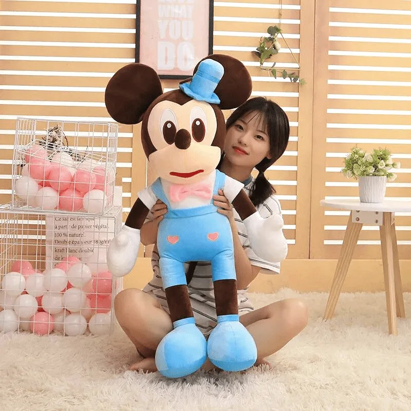 VIP Baby Dolls Stuffed Mickey Mouse, Λούτρινο Μίκι Μαους Καφέ - Γαλάζιο 90 cm VIP Baby Dolls Stuffed Mickey Mouse, Λούτρινο Μίκι Μαους Καφέ - Γαλάζιο 90 cm