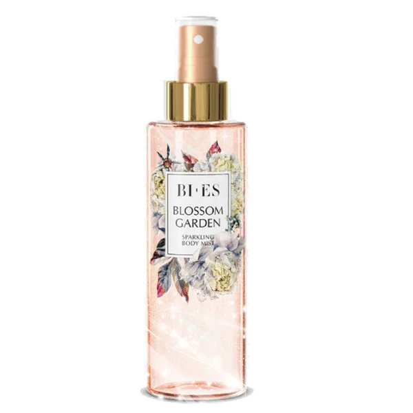 Bi Es Blossom Garden Sparkling Body Mist Αρωματικό Σπρέι Σώματος με Γκλίτερ 200ml