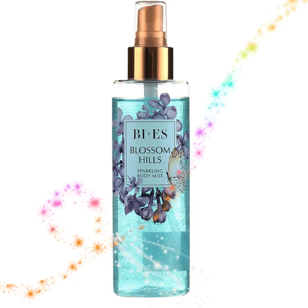Bi Es Blossom Hills Sparkling Body Mist Αρωματικό Σπρέι Σώματος με Γκλίτερ 200ml Bi Es Blossom Hills Sparkling Body Mist Αρωματικό Σπρέι Σώματος με Γκλίτερ 200ml