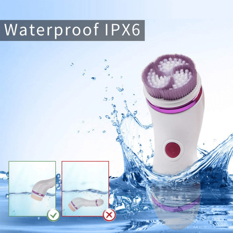 CNAIER Facial Cleansing & Massaging Device 4 in 1 Ηλεκτρικό Βουρτσάκι