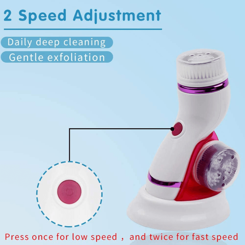 CNAIER Facial Cleansing & Massaging Device 4 in 1 Ηλεκτρικό Βουρτσάκι