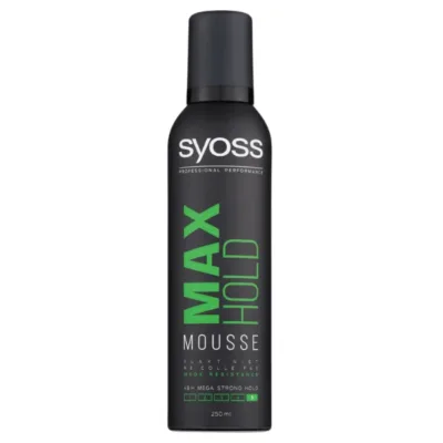Syoss Max Hold Mousse Αφρός Μέγιστο Δυνατό Κράτημα Διαβάθμισης 5 ,250ml