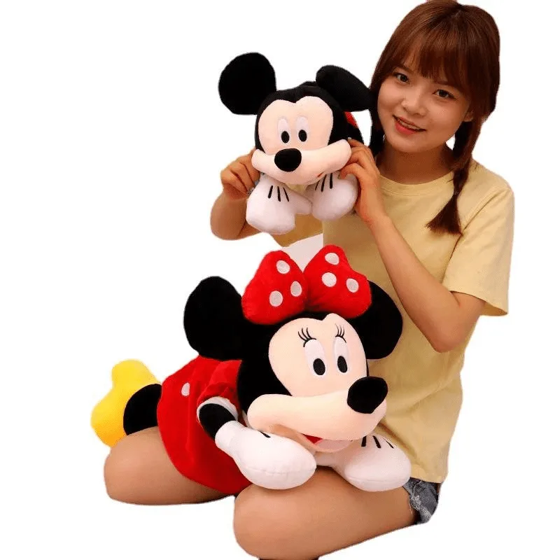 VIP Baby Dolls Stuffed Mickey Mouse, Λούτρινο Μίκι Μαους Μαύρο - Κόκκινο 50 cm (4) VIP Baby Dolls Stuffed Mickey Mouse, Λούτρινο Μίκι Μαους Μαύρο - Κόκκινο 50 cm