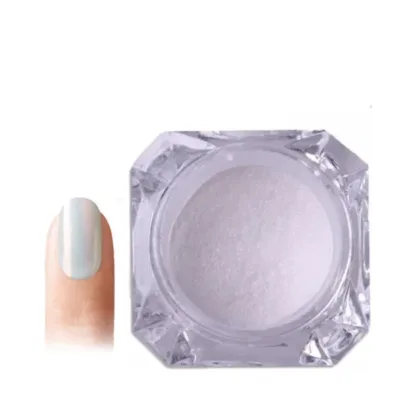 Vicky Nail Nail Pigment Mermaid Effect Διακοσμητική Σκόνη Νυχιών Λευκή Γοργόνας 8gr