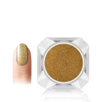 Vicky Nail Pigment Gold Διακοσμητική Σκόνη Νυχιών Χρυσή 8gr