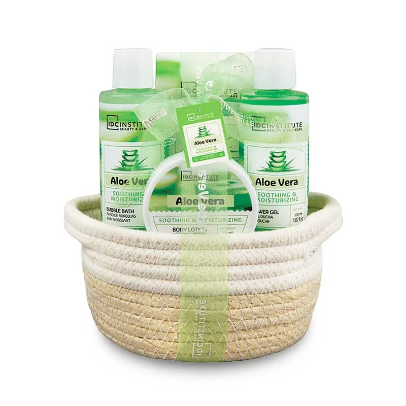 IDC Institute Aloe Vera Series Basket Gift Set