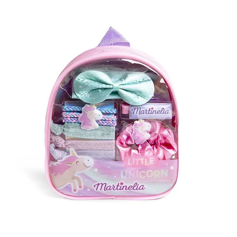 Martinelia Little Unicorn Hair Beauty Backpack Set - Σετ Μαλλιών Για Κορίτσια 16 x 17 x 4 cm
