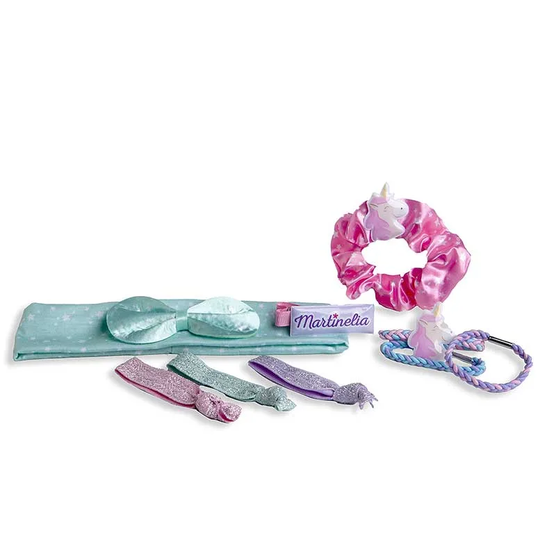 80083C_2 Martinelia Little Unicorn Hair Beauty Backpack Set - Σετ Μαλλιών Για Κορίτσια 16 x 17 x 4 cm