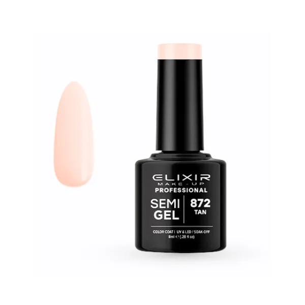 Επαγγελματικό Ημιμόνιμο βερνίκι νυχιών Elixir Professional 8ml