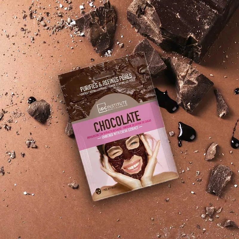 Idc Institute Chocolate Peel Off Mask - Μάσκα για Καθαρισμό & Κάλυψη Πόρων 15g