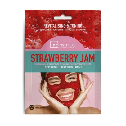 Idc Institute Strawberry Jam Peel Off Mask - Μάσκα Αναζωογονητική & Τονωτική 15g 