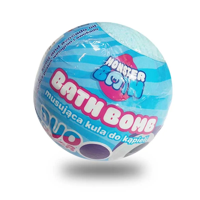 Marba Monster Bath - Bath Fizzer Duo Color 100g Blueberry