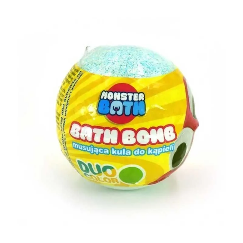 Marba Monster Bath - Bath Fizzer Duo Color 100g Mango