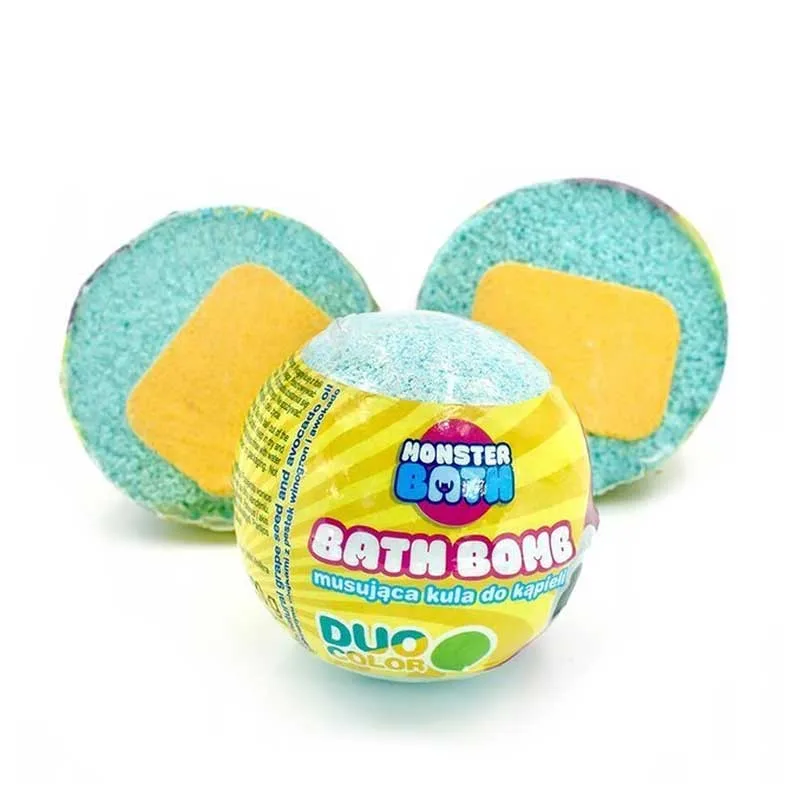 Marba-Monster-Bath---Bath-Fizzer-Duo-Color-100g-Mango Marba Monster Bath - Bath Fizzer Duo Color 100g Mango