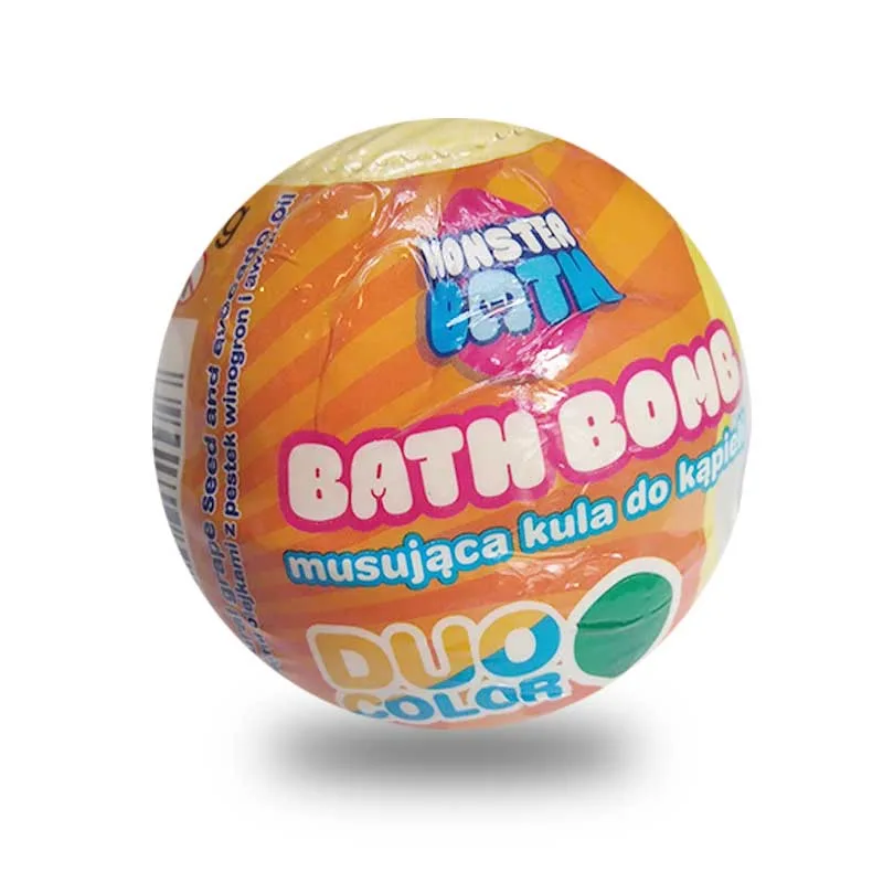 Marba Monster Bath - Bath Fizzer Duo Color 100g Pear