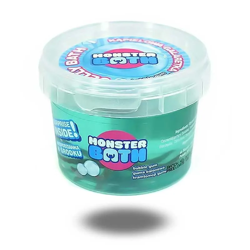 Marba Monster Bath - Jelly Bath 100g Bubble Gum with Surprise