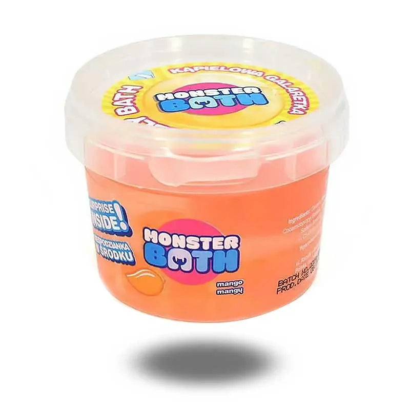 Marba Monster Bath - Jelly Bath 100g Mango with Surprise Αφρόλουτρο σε Gel