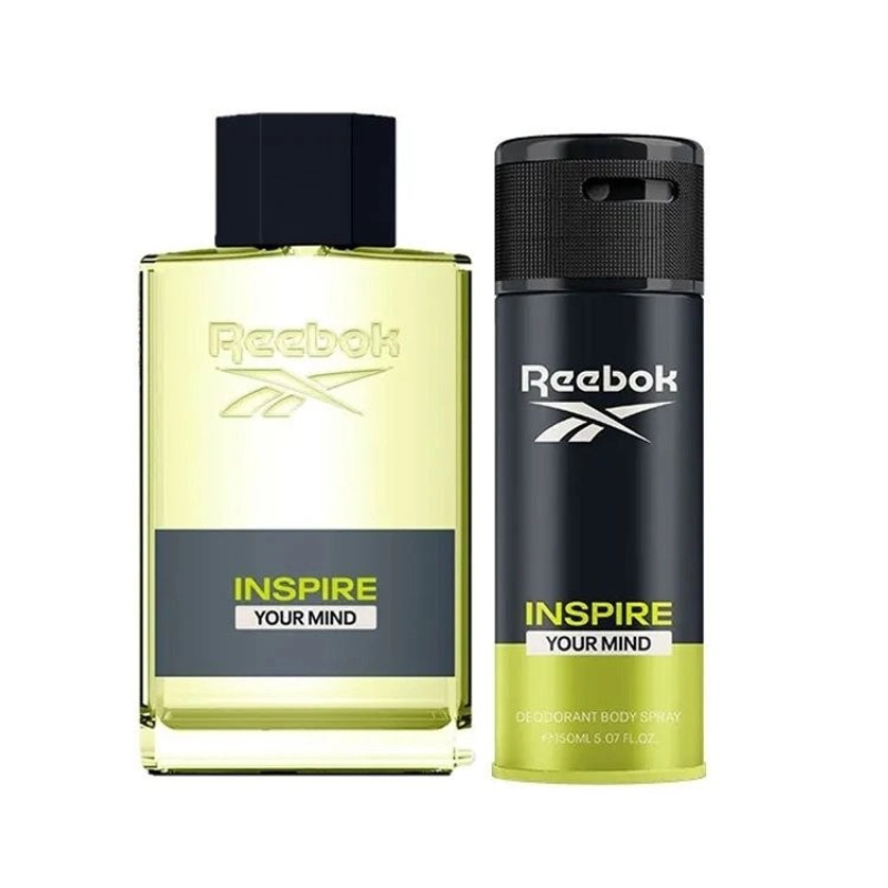 Reebok Gift Set Inspire Your Mind for Him - Σετ Δώρου Για Άντρες EDT 100ml & Body Spray 150ml