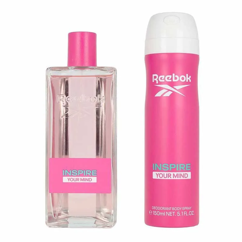 Reebok Gift Set Inspire Your Mind for Her - Σετ Δώρου Για Γυναίκες EDT 100ml & Body Spray 150ml Reebok Gift Set Inspire Your Mind for Her - Σετ Δώρου Για Γυναίκες EDT 100ml & Body Spray 150ml