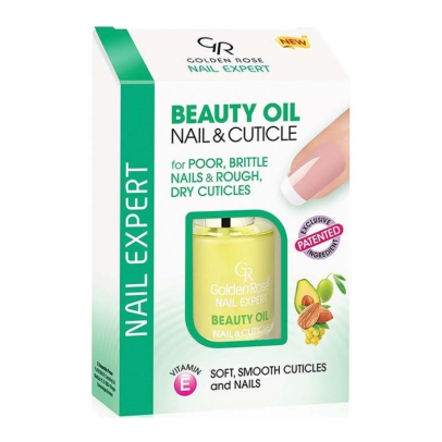 Golden Rose Nail Expert Beauty Oil - Λαδάκι με Βιταμίνες για Επωνύχια με Πινέλο 11ml