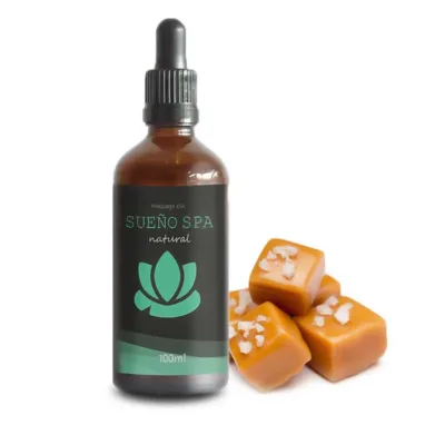 Sueño Spa Moisturizing Massage Body Oil Λάδι Σώματος Salted Caramel 100ml