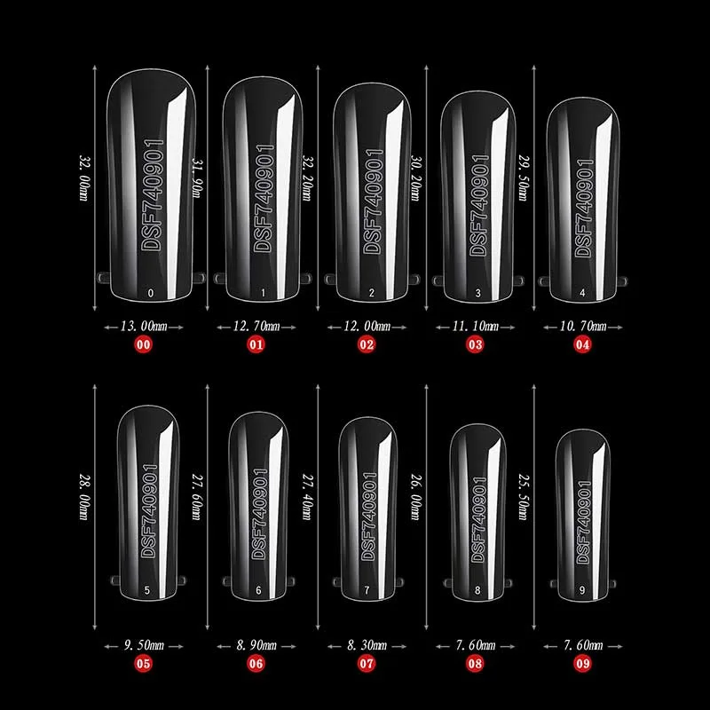 Φόρμα Επιμύκυνσης Νυχιών για Ημινόνιμα - Dual Forms 100τεμ