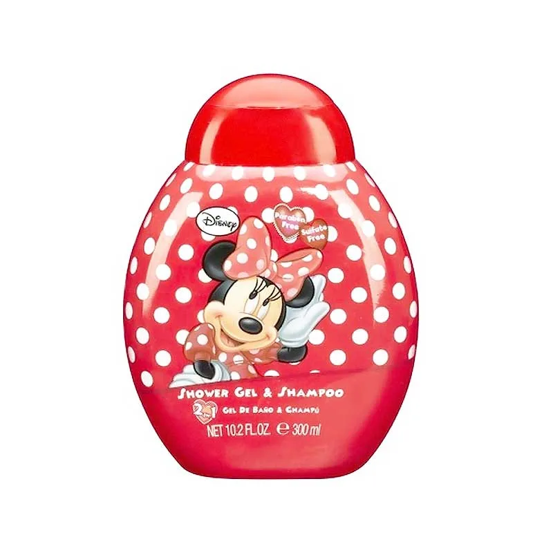 Air Val Minnie Mouse Shower Gel & Shampoo 2 σε 1 Σαμπουάν & Αφρόλουτρο 300ml