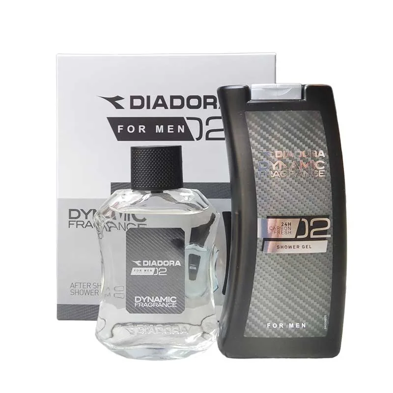Diadora Dynamic 02 For Men Gift Set - After Shave EDT 100ml & Shower Gel 250ml
