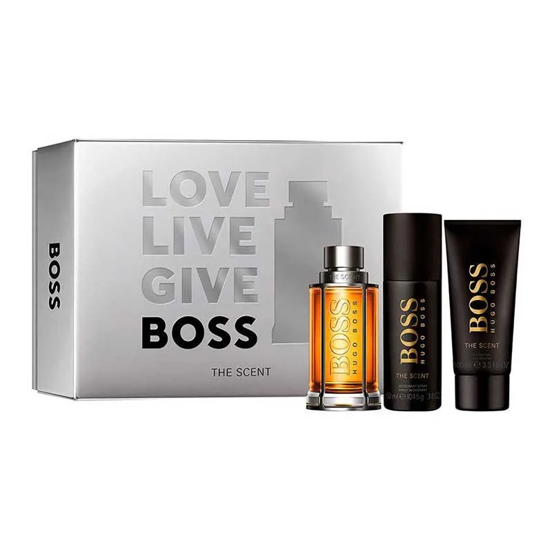 Hugo Boss The Scent For Him Giftset - Άρωμα EDT 100ml, Deo Spray 150ml & Shower Gel 100ml