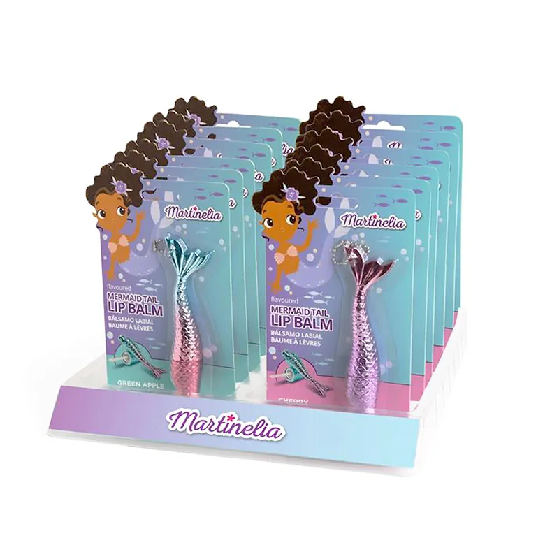Martinelia-Mermaid-Tail-Lip-Balm-in-Card-με-Πινελάκι-1.9gr Martinelia Mermaid Tail Lip Balm in Card με Πινελάκι 1.9gr